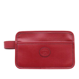 Pre-Loved Gucci Calfskin Interlocking G Clutch
